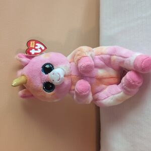 NWT TY Beanie Bellies Skylar The Unicorn
